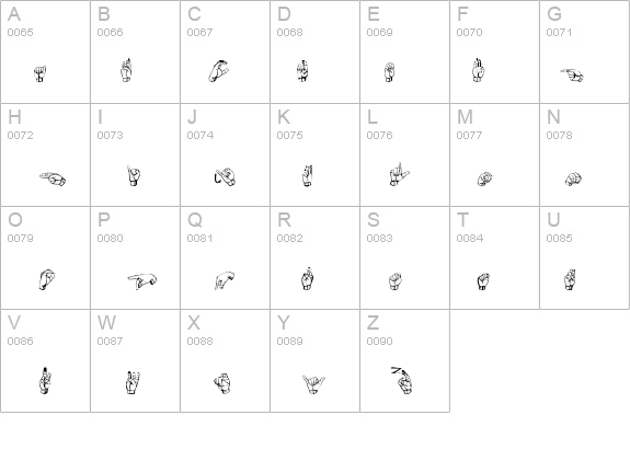 Gallaudet details - Free Fonts at FontZone.net