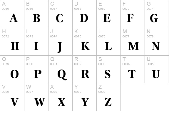 GammaBold details - Free Fonts at FontZone.net