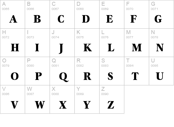 GammaEF-Black details - Free Fonts at FontZone.net