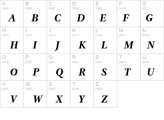 GammaEF-BoldItalic details - Free Fonts at FontZone.net