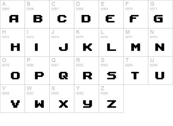 Gaposis Solid (BRK) details - Free Fonts at FontZone.net