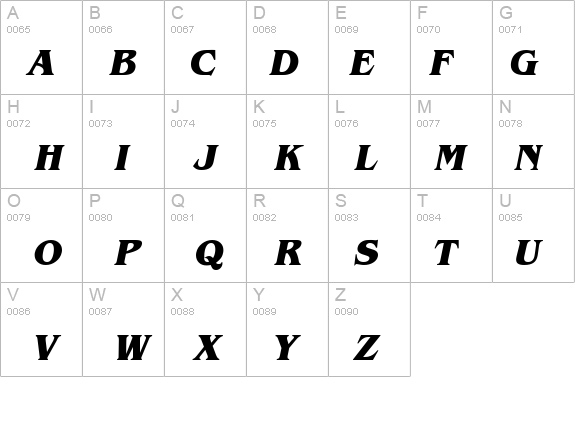 Gazette Bold Italic details - Free Fonts at FontZone.net