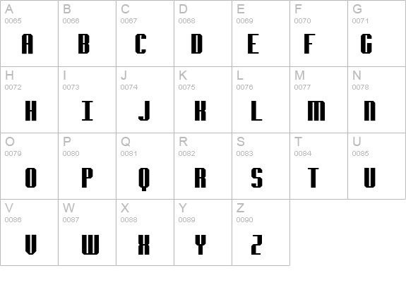 genotype S BRK details - Free Fonts at FontZone.net
