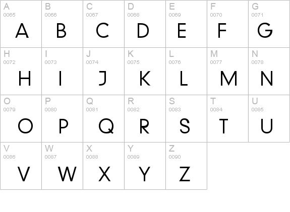 Geo 579 Normal details - Free Fonts at FontZone.net