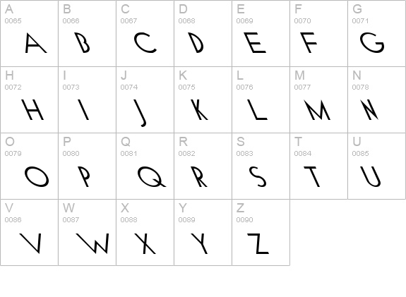 Geo Plain Lefty details - Free Fonts at FontZone.net