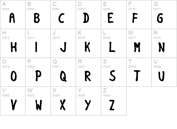 GF Matilda normal details - Free Fonts at FontZone.net