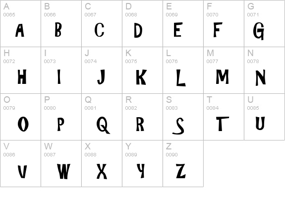 Gilligans Island details - Free Fonts at FontZone.net