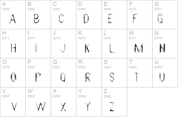 Gloomy Gus details - Free Fonts at FontZone.net