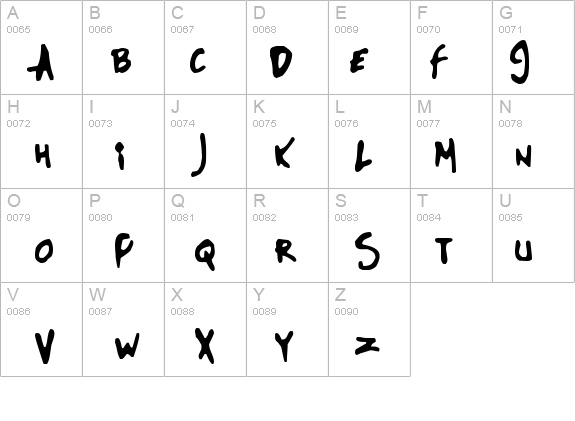 Glue details - Free Fonts at FontZone.net