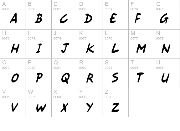 Gort's Fair Hand Regular details - Free Fonts at FontZone.net