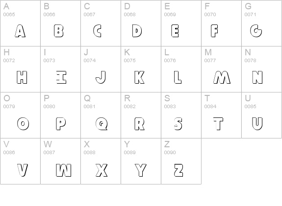 Governor Shadow details - Free Fonts at FontZone.net