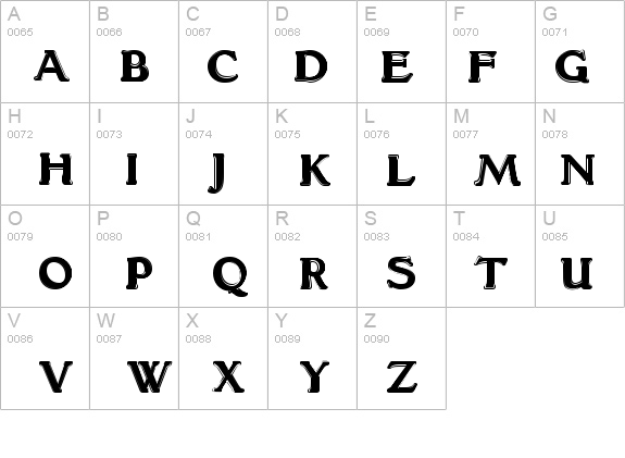 GranthamOutline details - Free Fonts at FontZone.net