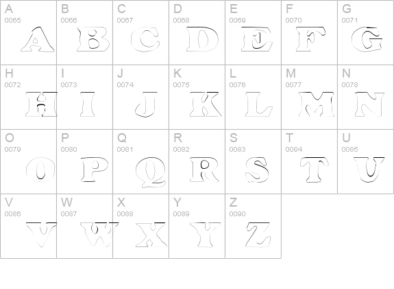 GrantOutline details - Free Fonts at FontZone.net