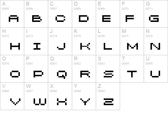 Grixel Kyrou 5 Wide Xtnd details - Free Fonts at FontZone.net