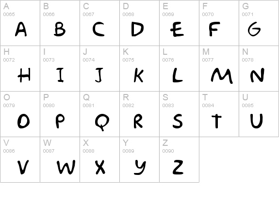 Groening details - Free Fonts at FontZone.net