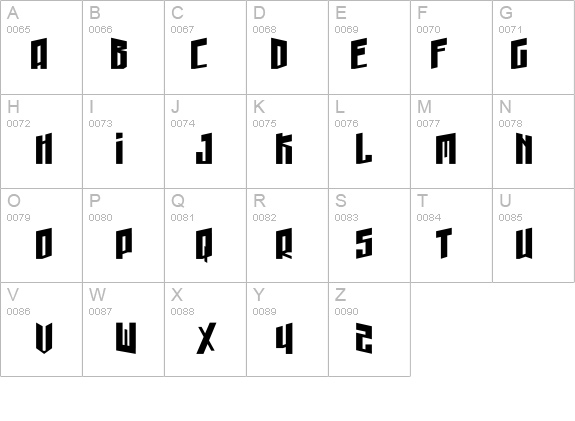 Gunhead Chick details - Free Fonts at FontZone.net