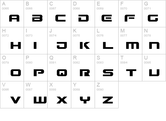 Gunship details - Free Fonts at FontZone.net