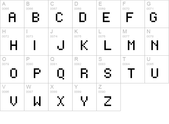 Hachipochi-EightAl details - Free Fonts at FontZone.net