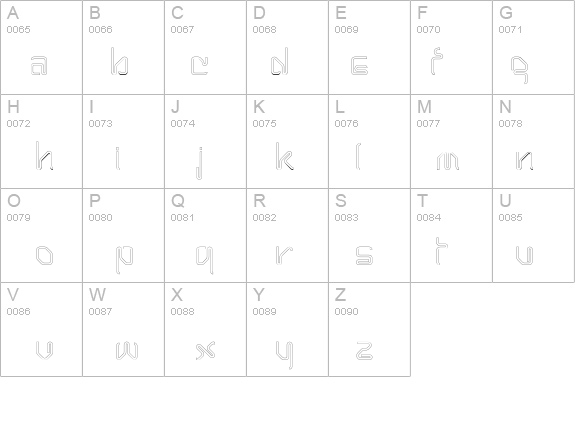 HairpinHairline details - Free Fonts at FontZone.net