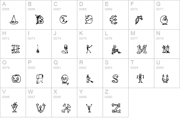 Halloween Match details - Free Fonts at FontZone.net