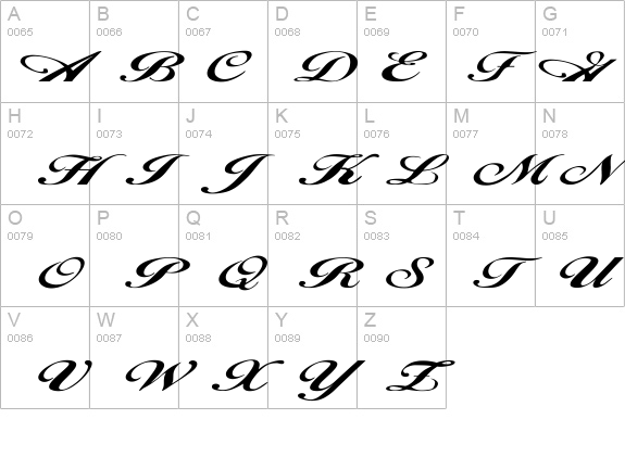 Hancock Ex details - Free Fonts at FontZone.net