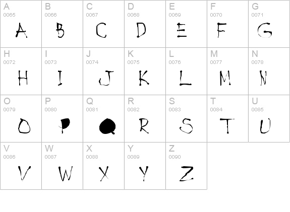 Handwrite Regular details - Free Fonts at FontZone.net