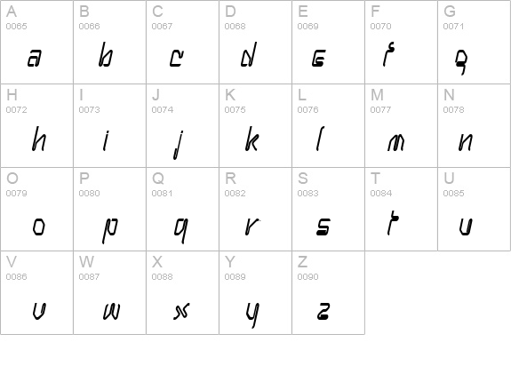 Hanger Condensed BoldItalic details - Free Fonts at FontZone.net