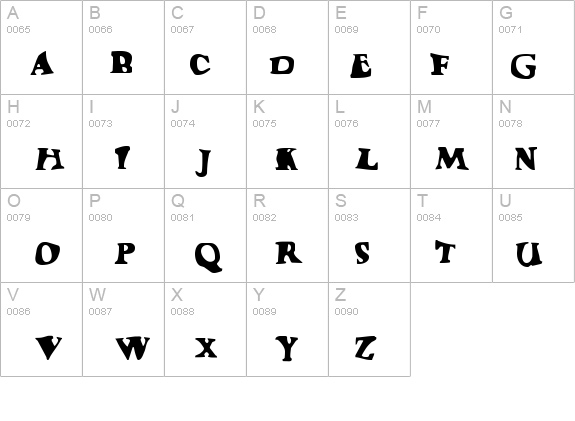 Happy LarryRegular details - Free Fonts at FontZone.net