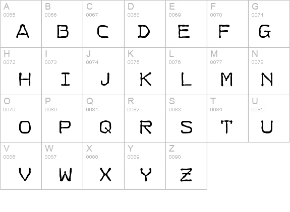 HardCase-Bad details - Free Fonts at FontZone.net