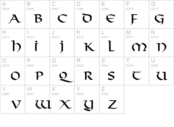 Hargus-Normal details - Free Fonts at FontZone.net