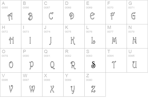 HarringtonHC details - Free Fonts at FontZone.net