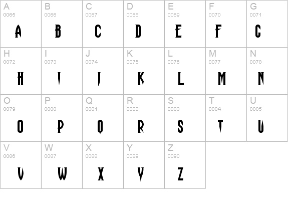 Haunting Attraction details - Free Fonts at FontZone.net