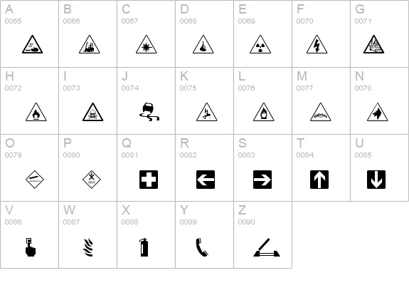 Hazard Regular details - Free Fonts at FontZone.net