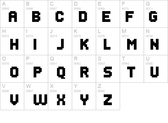 Header0865 details - Free Fonts at FontZone.net