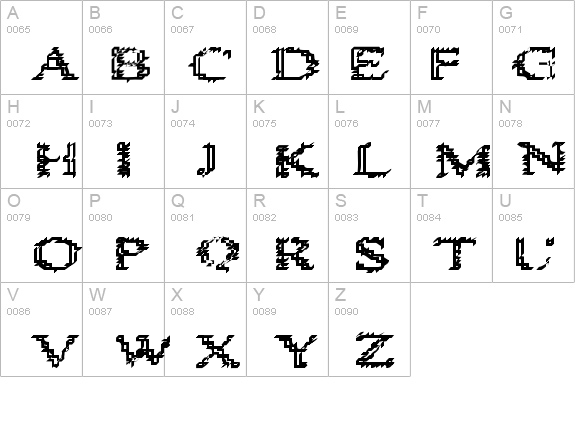 Heat Sinks 486 details - Free Fonts at FontZone.net