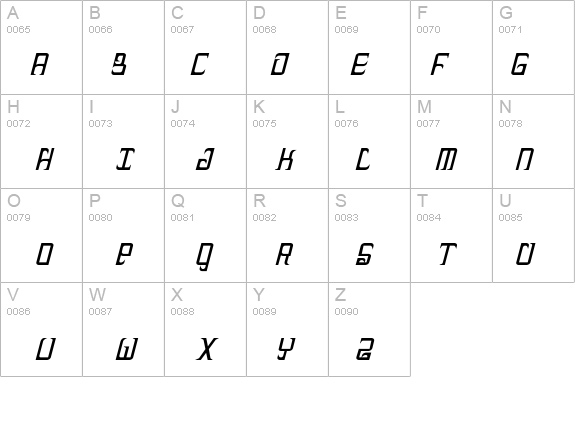 Heckler-BoldItalic details - Free Fonts at FontZone.net