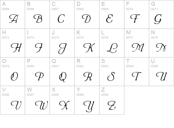HeinrichScript details - Free Fonts at FontZone.net