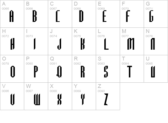 Highlander Regular details - Free Fonts at FontZone.net