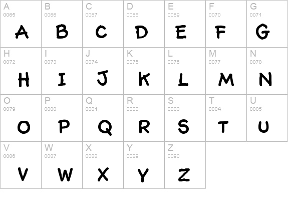 Hog Bold - HMK details - Free Fonts at FontZone.net