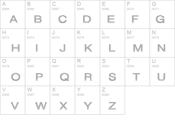 HvStripe-ExtraB details - Free Fonts at FontZone.net