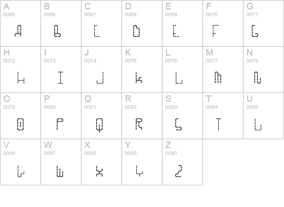 HybridLCD AOE details - Free Fonts at FontZone.net