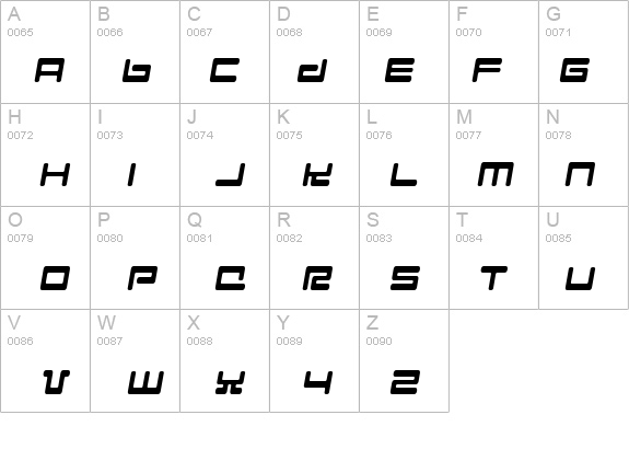 Hyperspeed details - Free Fonts at FontZone.net