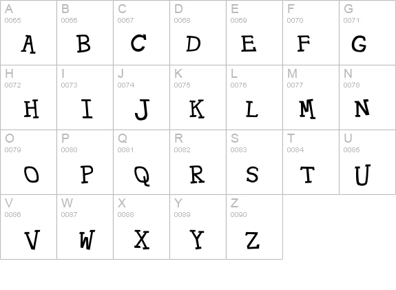 Hypewriter details - Free Fonts at FontZone.net