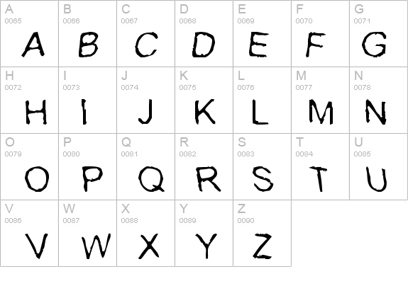 I Buried Paul Normal details - Free Fonts at FontZone.net