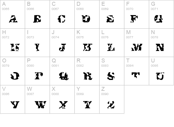 I Shot The Sheriff details - Free Fonts at FontZone.net