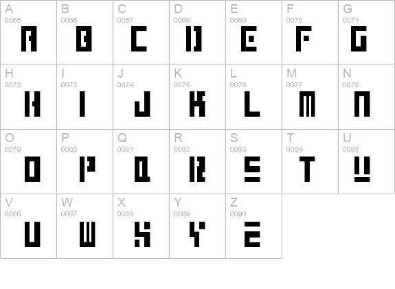 I2koukaku e details - Free Fonts at FontZone.net