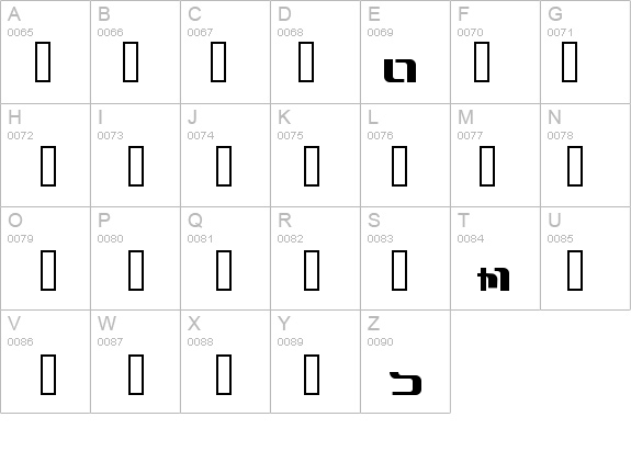 I2Po_xFFFF__xFFFF_ed details - Free Fonts at FontZone.net