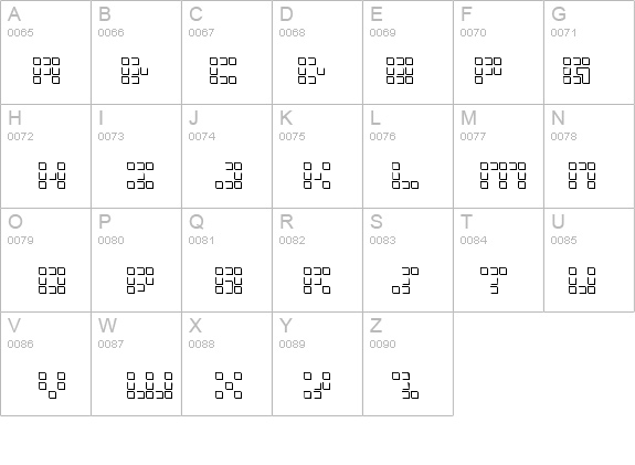 Iconian 3D details - Free Fonts at FontZone.net