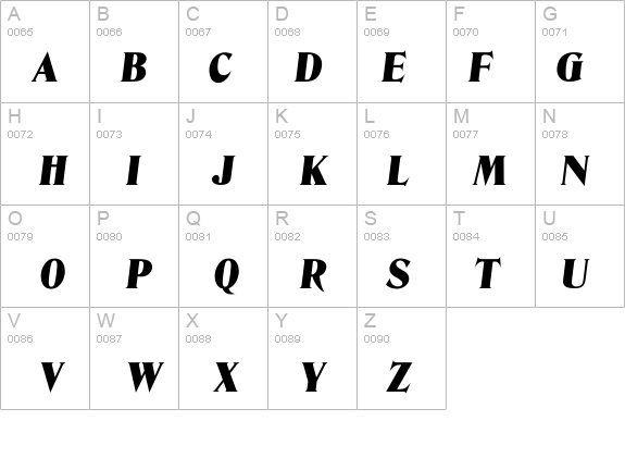 Idenver-Heavy details - Free Fonts at FontZone.net