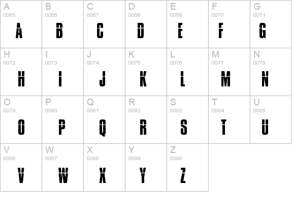 Impossible details - Free Fonts at FontZone.net
